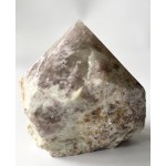 Lepidolite cut base point